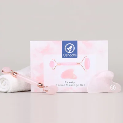 Gua Sha masažni set iz roževca